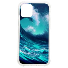 Tsunami Tidal Wave Ocean Waves Sea Nature Water Iphone 12 Mini Tpu Uv Print Case	 by Ravend