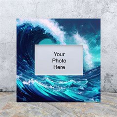 Tsunami Tidal Wave Ocean Waves Sea Nature Water White Box Photo Frame 4  X 6 