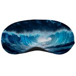 Thunderstorm Storm Tsunami Waves Ocean Sea Sleeping Mask Front