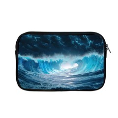 Thunderstorm Storm Tsunami Waves Ocean Sea Apple Macbook Pro 13  Zipper Case by Ravend