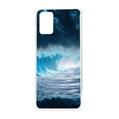 Thunderstorm Storm Tsunami Waves Ocean Sea Samsung Galaxy S20plus 6 7 Inch Tpu Uv Case by Ravend