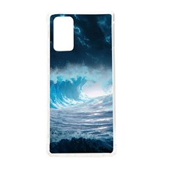 Thunderstorm Storm Tsunami Waves Ocean Sea Samsung Galaxy Note 20 Tpu Uv Case by Ravend