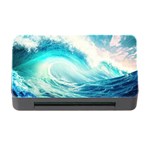 Tsunami Waves Ocean Sea Nautical Nature Water Nature Memory Card Reader with CF Front