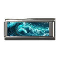 Thunderstorm Tsunami Tidal Wave Ocean Waves Sea Superlink Italian Charm (9mm)