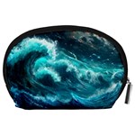 Thunderstorm Tsunami Tidal Wave Ocean Waves Sea Accessory Pouch (Large) Back