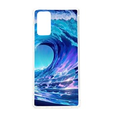 Tsunami Tidal Wave Ocean Waves Sea Nature Water Blue Samsung Galaxy Note 20 Tpu Uv Case by Ravend