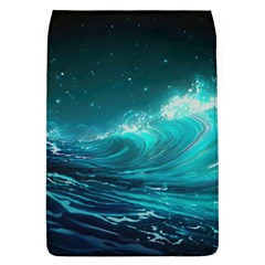 Tsunami Waves Ocean Sea Nautical Nature Water Removable Flap Cover (l)