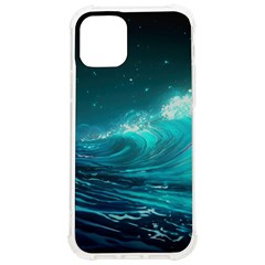 Tsunami Waves Ocean Sea Nautical Nature Water Iphone 12/12 Pro Tpu Uv Print Case by Ravend