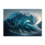 Tsunami Waves Ocean Sea Water Rough Seas 3 Sticker A4 (10 pack) Front