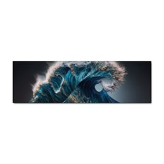 Tsunami Waves Ocean Sea Water Rough Seas 7 Sticker (bumper) by Ravend