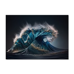 Tsunami Waves Ocean Sea Water Rough Seas 7 Sticker A4 (100 Pack) by Ravend