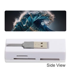 Tsunami Waves Ocean Sea Water Rough Seas 7 Memory Card Reader (stick) by Ravend