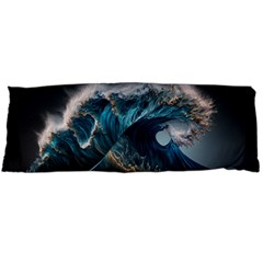 Tsunami Waves Ocean Sea Water Rough Seas 7 Body Pillow Case (dakimakura) by Ravend