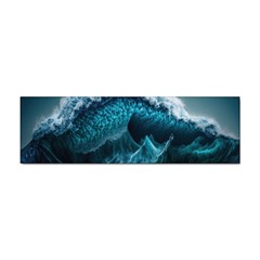 Tsunami Waves Ocean Sea Water Rough Seas 6 Sticker Bumper (10 pack)