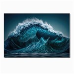 Tsunami Waves Ocean Sea Water Rough Seas 6 Postcards 5  x 7  (Pkg of 10) Front