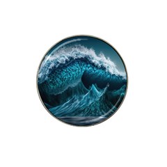 Tsunami Waves Ocean Sea Water Rough Seas 6 Hat Clip Ball Marker