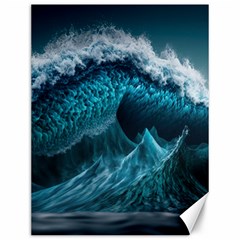 Tsunami Waves Ocean Sea Water Rough Seas 6 Canvas 12  x 16 