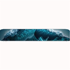 Tsunami Waves Ocean Sea Water Rough Seas 6 Small Bar Mat