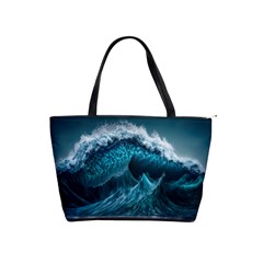 Tsunami Waves Ocean Sea Water Rough Seas 6 Classic Shoulder Handbag