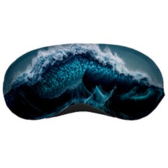 Tsunami Waves Ocean Sea Water Rough Seas 6 Sleeping Mask