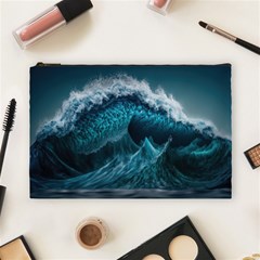 Tsunami Waves Ocean Sea Water Rough Seas 6 Cosmetic Bag (Large)