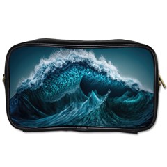 Tsunami Waves Ocean Sea Water Rough Seas 6 Toiletries Bag (One Side)