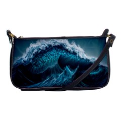 Tsunami Waves Ocean Sea Water Rough Seas 6 Shoulder Clutch Bag