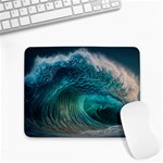 Tsunami Waves Ocean Sea Water Rough Seas 2 Small Mousepad Front