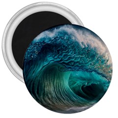 Tsunami Waves Ocean Sea Water Rough Seas 2 3  Magnets