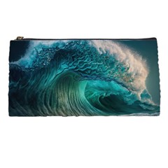 Tsunami Waves Ocean Sea Water Rough Seas 2 Pencil Case by Ravend