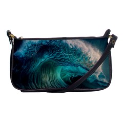 Tsunami Waves Ocean Sea Water Rough Seas 2 Shoulder Clutch Bag