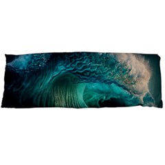 Tsunami Waves Ocean Sea Water Rough Seas 2 Body Pillow Case (dakimakura) by Ravend