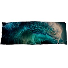 Tsunami Waves Ocean Sea Water Rough Seas 2 Body Pillow Case Dakimakura (two Sides) by Ravend