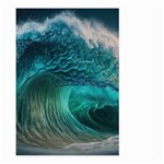 Tsunami Waves Ocean Sea Water Rough Seas 2 Large Garden Flag (Two Sides) Back