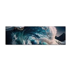 Tsunami Waves Ocean Sea Water Rough Seas 5 Sticker Bumper (100 Pack) by Ravend