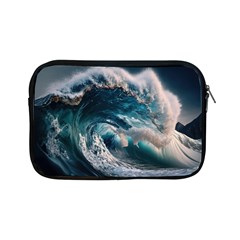 Tsunami Waves Ocean Sea Water Rough Seas 5 Apple Ipad Mini Zipper Cases by Ravend