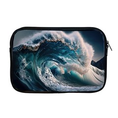 Tsunami Waves Ocean Sea Water Rough Seas 5 Apple Macbook Pro 17  Zipper Case by Ravend