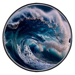 Tsunami Waves Ocean Sea Water Rough Seas 5 Wireless Fast Charger(black)