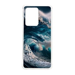 Tsunami Waves Ocean Sea Water Rough Seas 5 Samsung Galaxy S20 Ultra 6 9 Inch Tpu Uv Case by Ravend