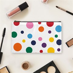 Polka Dot Cosmetic Bag (medium) by 8989