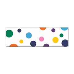 Polka Dot Sticker Bumper (100 Pack) by 8989