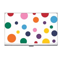 Polka Dot Business Card Holder