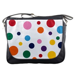 Polka Dot Messenger Bag by 8989