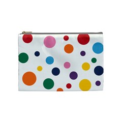 Polka Dot Cosmetic Bag (medium)