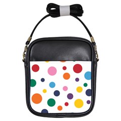 Polka Dot Girls Sling Bag