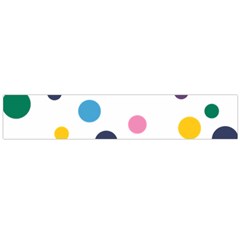 Polka Dot Large Premium Plush Fleece Scarf 