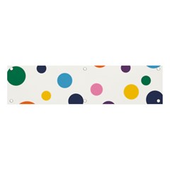 Polka Dot Banner And Sign 4  X 1 