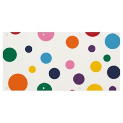 Polka Dot Banner And Sign 8  X 4 