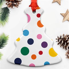 Polka Dot Ornament (christmas Tree) 