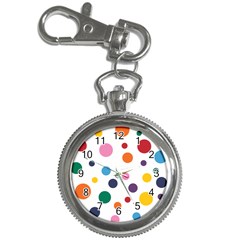 Polka Dot Key Chain Watches